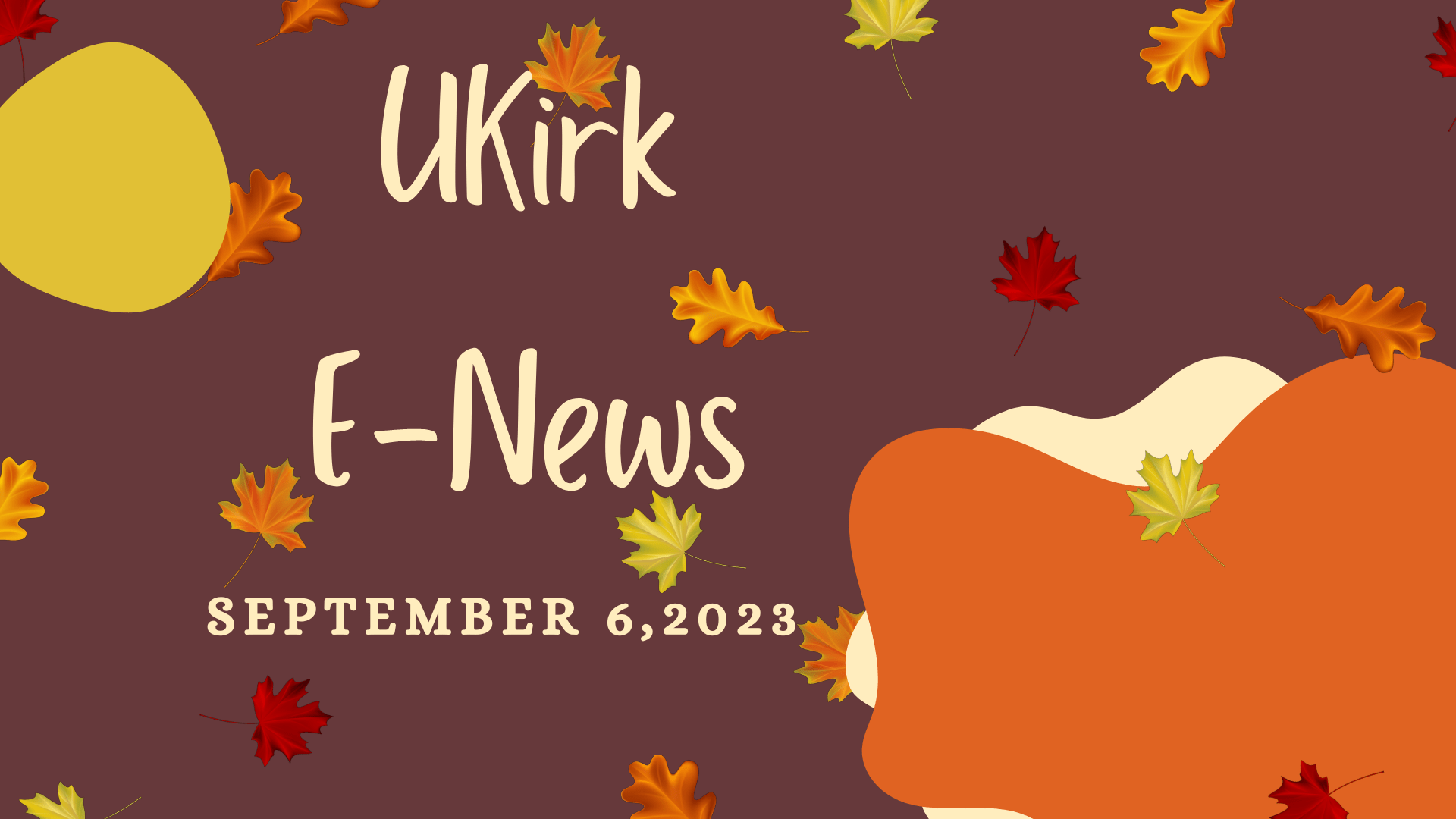UKirk E-News & Opportunities