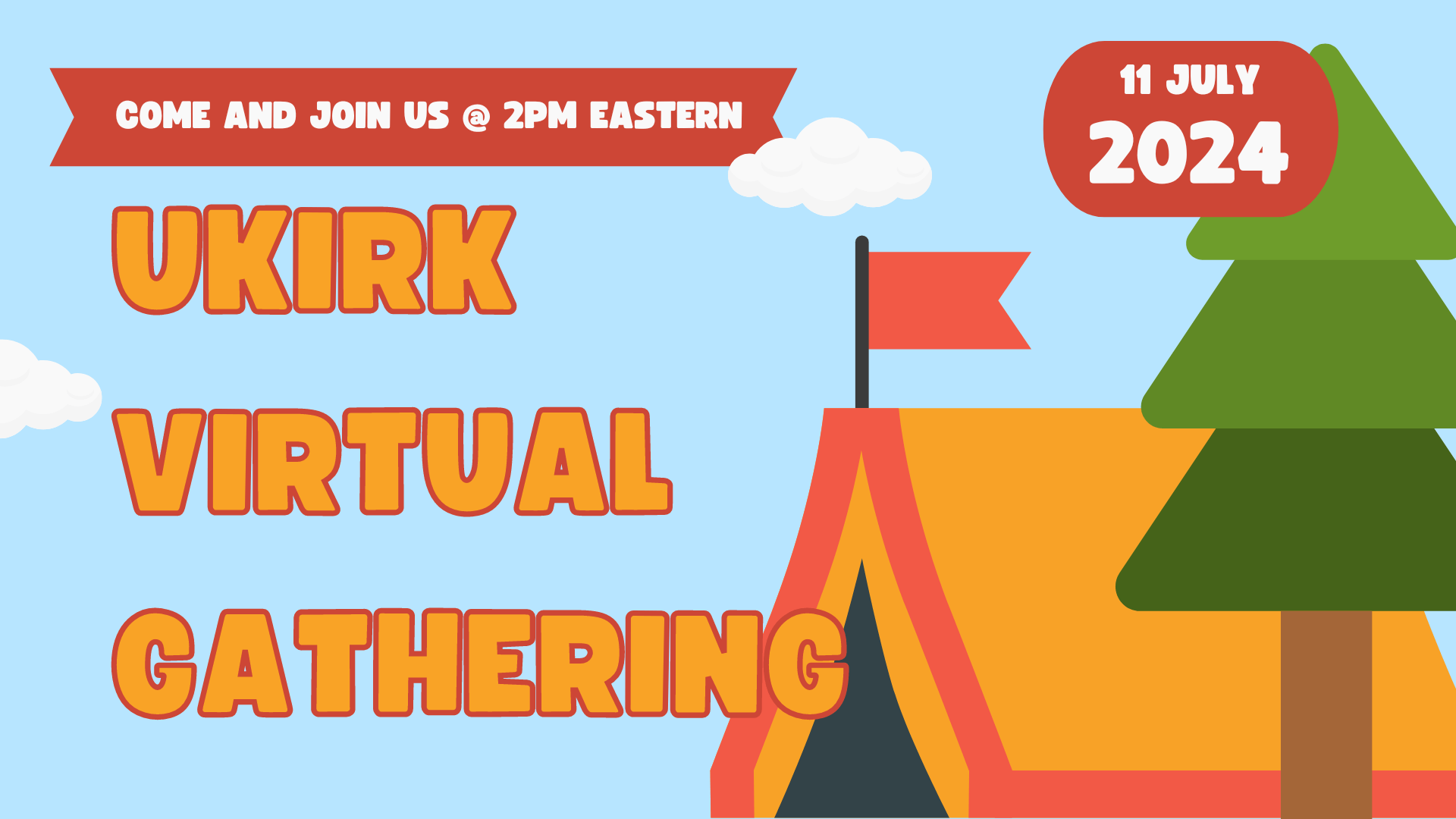 Next UKirk Virtual Gathering is July 11th@2pm Eastern