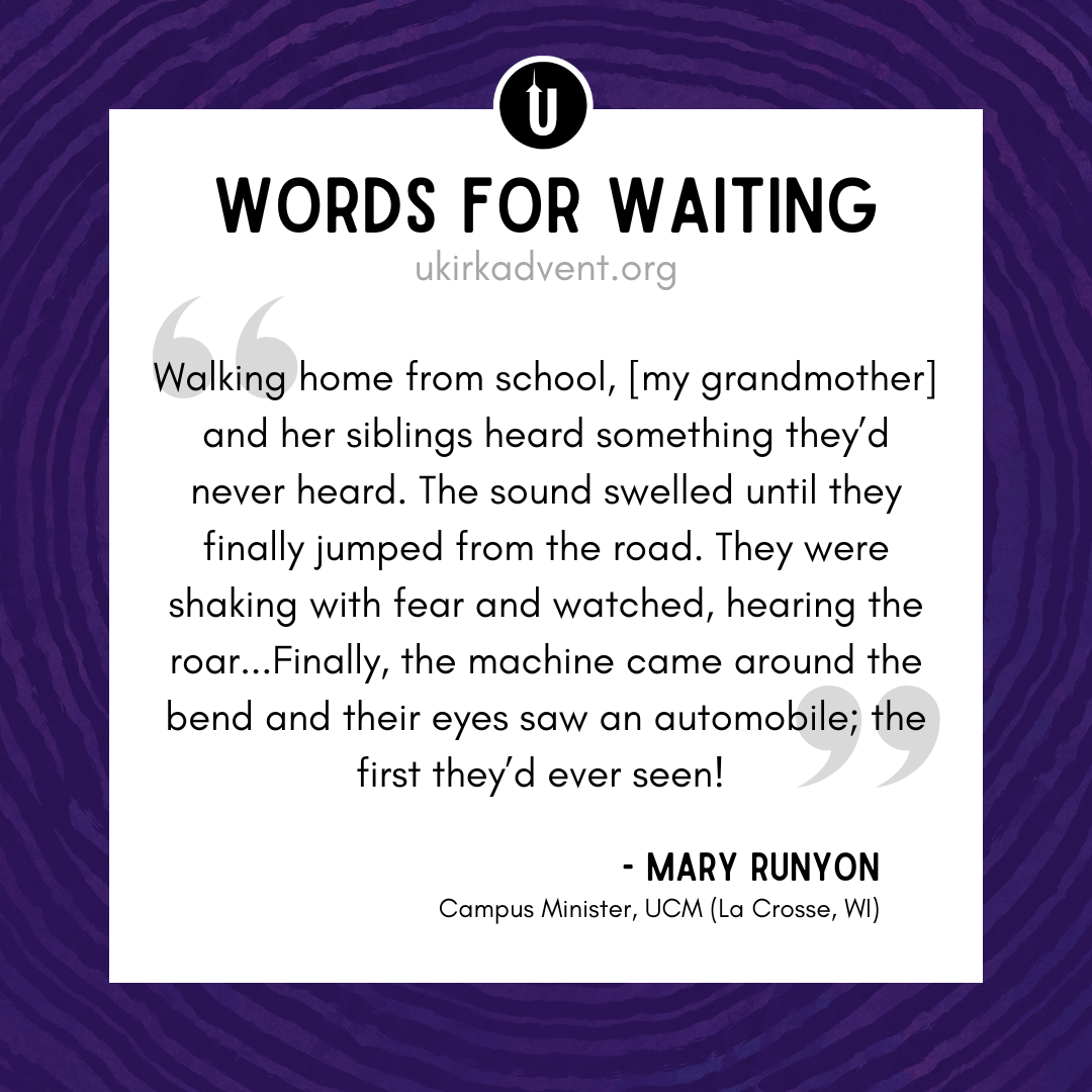 UKirk’s Advent Devotional “Words for Waiting”