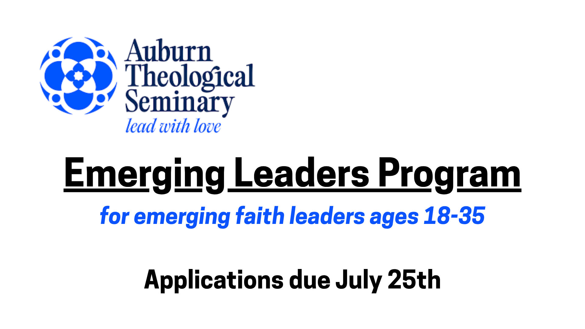 Auburn Seminary’s Emerging Leaders Program