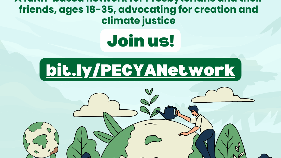 Presbyterians for Earth Care Young Adult Network