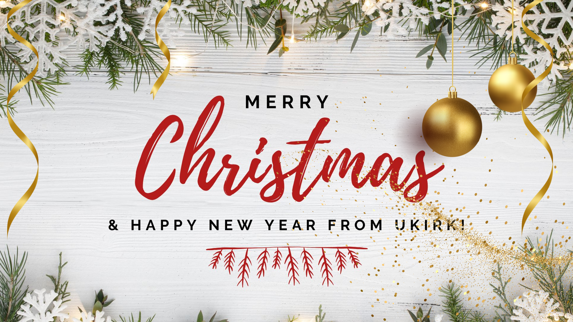 Merry Christmas and Happy New Year!