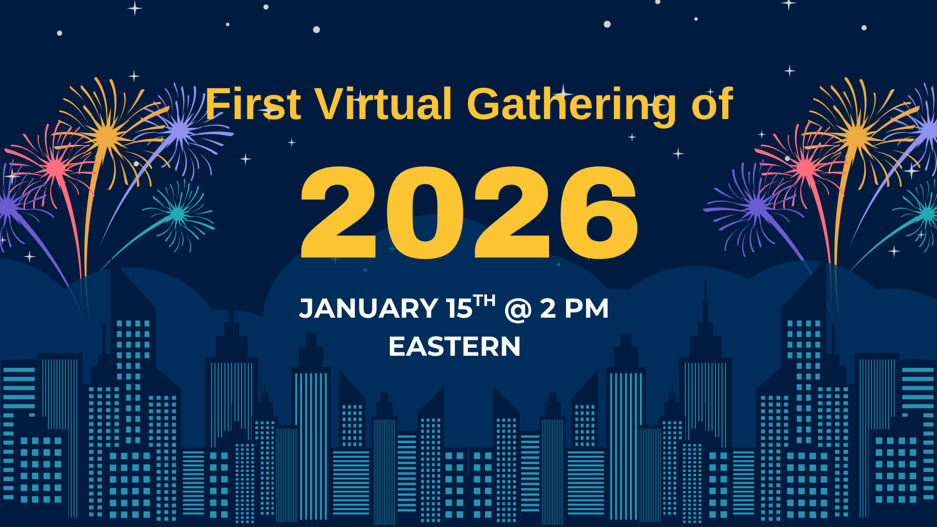 Mark Your Calendars!