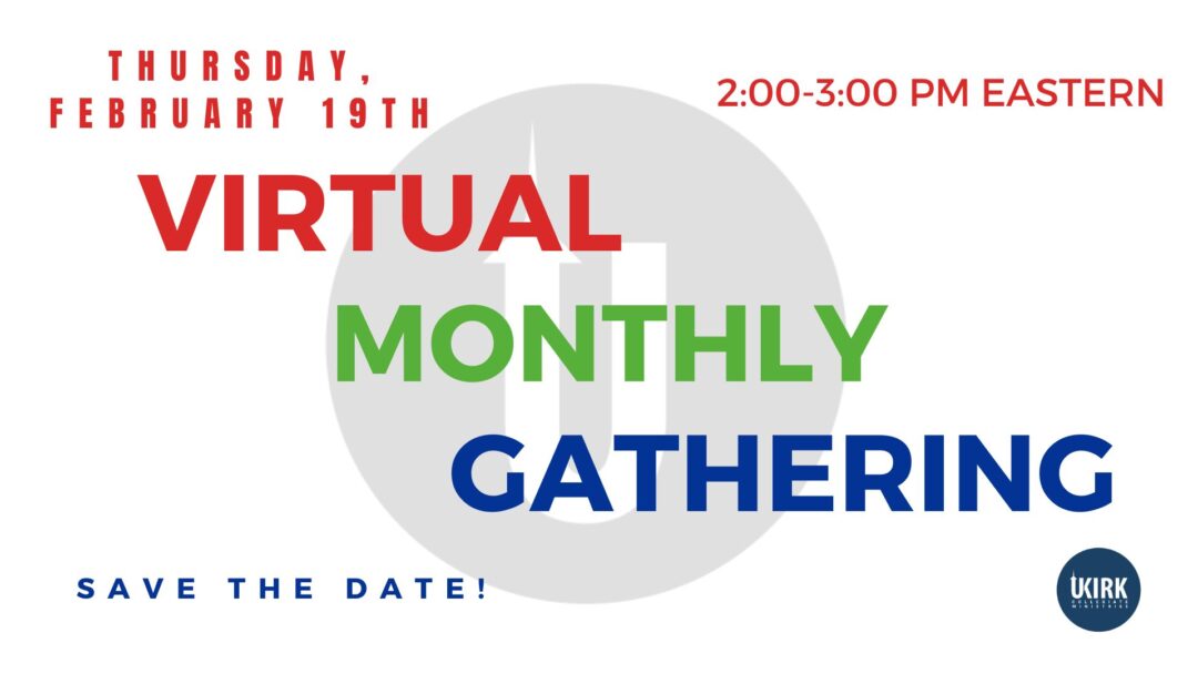 February Virtual Monthly Gathering February 19th