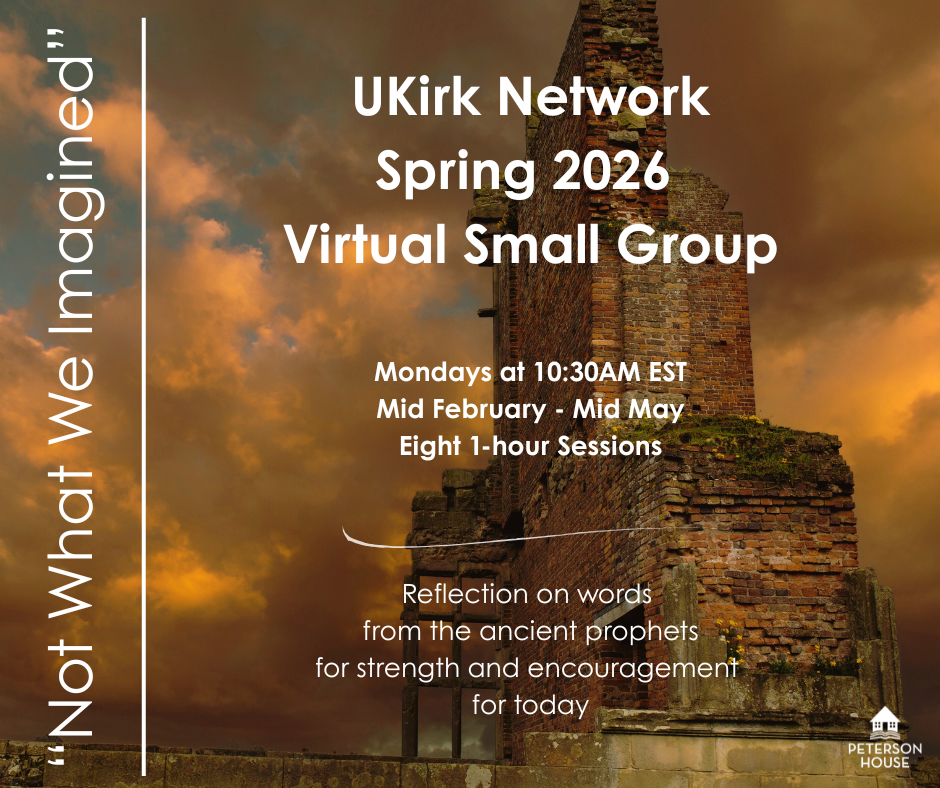 Peterson House Small Group Starts Monday!