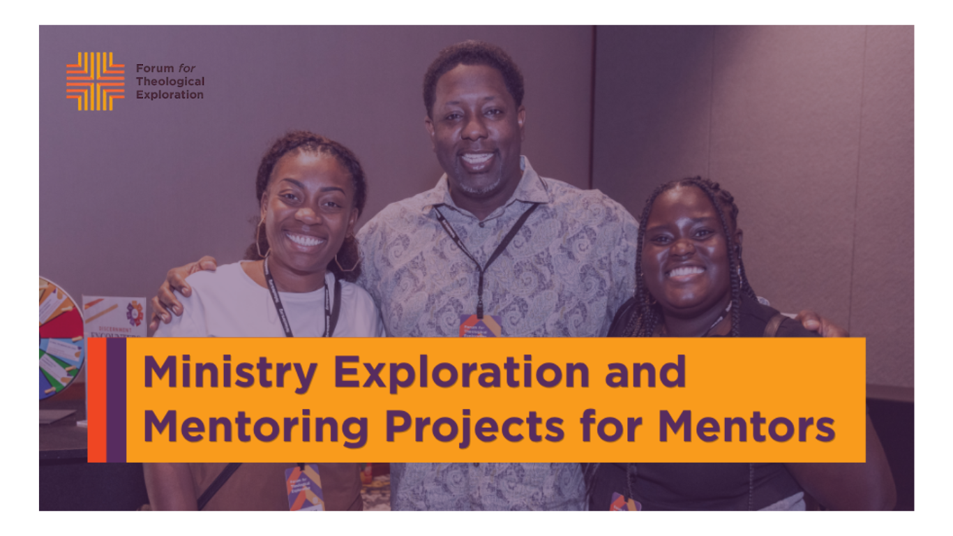APPLICATIONS NOW OPEN: Ministry Exploration and Mentoring Projects