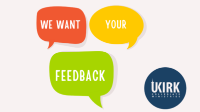 We need your feedback for the 2025-2026 UKirk Ministries Survey