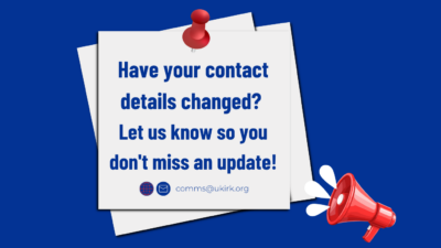 Have your contact details changed? Let us know so students can find you!