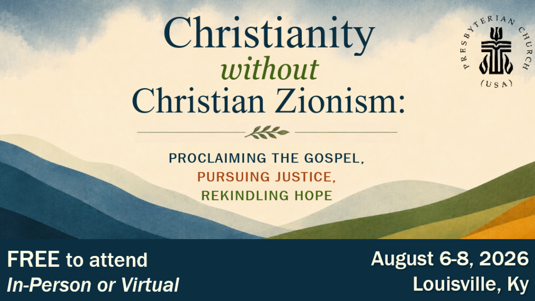 Christianity without Christian Zionism