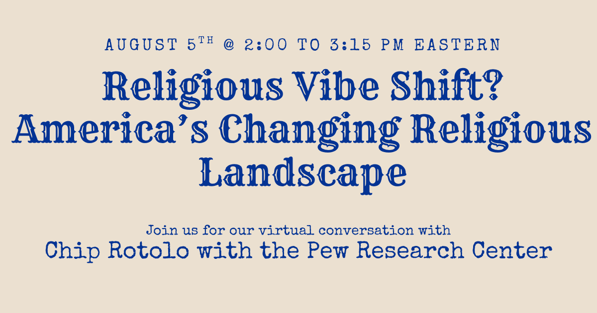 Next Wednesday, August 5th @ 2 pm Eastern