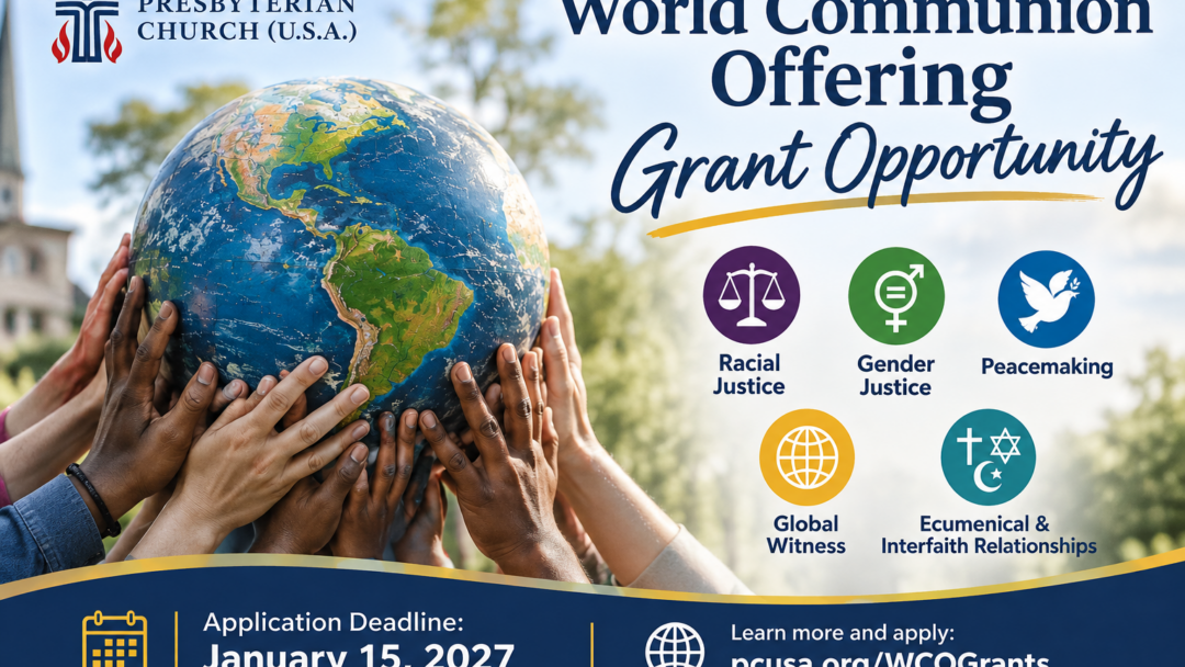 🌍 World Communion Offering Grant Opportunity